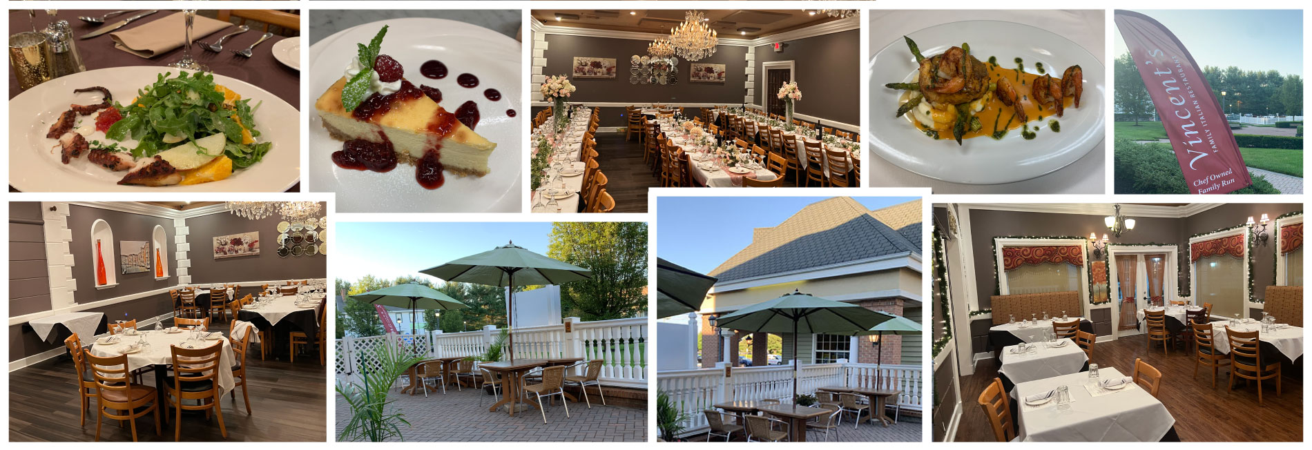 dining options at Vincent's Restaurant in Freehold, NJ